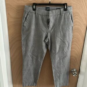 Black and white formal pant